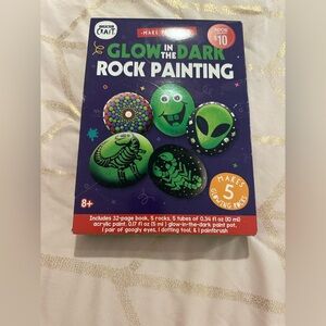 Glow in the Dark Rock Painting Kit - NWT